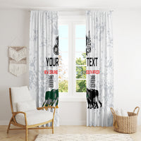 Custom New Zealand South Africa Rugby Window Curtain History Commemorative World Cup Winners Unique LT9 - Polynesian Pride