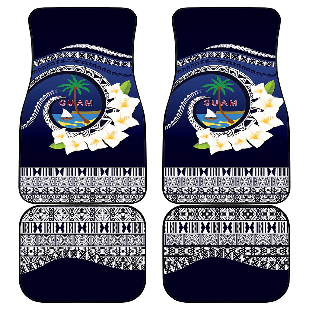Hafai Adai Guam Guasalis Car Mats Polynesian Tribal Pattern