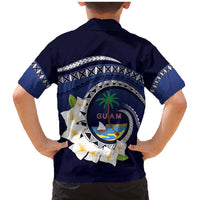 Hafai Adai Guam Guasalis Family Matching Mermaid Dress and Hawaiian Shirt Polynesian Tribal Pattern