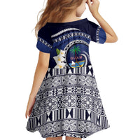 Hafai Adai Guam Guasalis Family Matching Tank Maxi Dress and Hawaiian Shirt Polynesian Tribal Pattern LT9 - Polynesian Pride