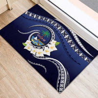 Hafai Adai Guam Guasalis Rubber Doormat Polynesian Tribal Pattern