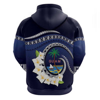 Hafai Adai Guam Guasalis Zip Hoodie Polynesian Tribal Pattern