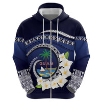 Hafai Adai Guam Guasalis Zip Hoodie Polynesian Tribal Pattern