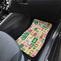 Mele Kalikimaka Hawaii Christmas Car Mats Funny Santan Hippie Style LT9 - Polynesian Pride