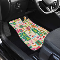 Mele Kalikimaka Hawaii Christmas Car Mats Funny Santan Hippie Style LT9 - Polynesian Pride