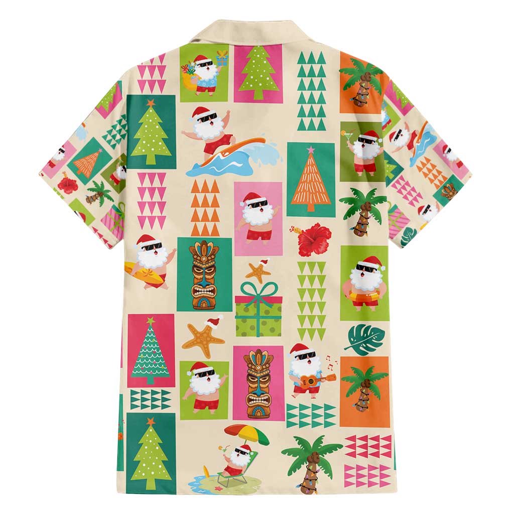 Mele Kalikimaka Hawaii Christmas Family Matching Summer Maxi Dress and Hawaiian Shirt Funny Santan Hippie Style LT9 - Polynesian Pride