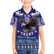 Personalised American Samoa Christmas Kid Hawaiian Shirt Manuia le Kerisimasi Polynesian Tribal LT9 Kid Blue - Polynesian Pride