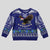 Personalised American Samoa Christmas Kid Ugly Christmas Sweater Manuia le Kerisimasi Polynesian Tribal LT9 Kid Blue - Polynesian Pride