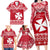 Personalised Wallis and Futuna Christmas Family Matching Long Sleeve Bodycon Dress and Hawaiian Shirt Polynesian Tribal LT9 - Polynesian Pride