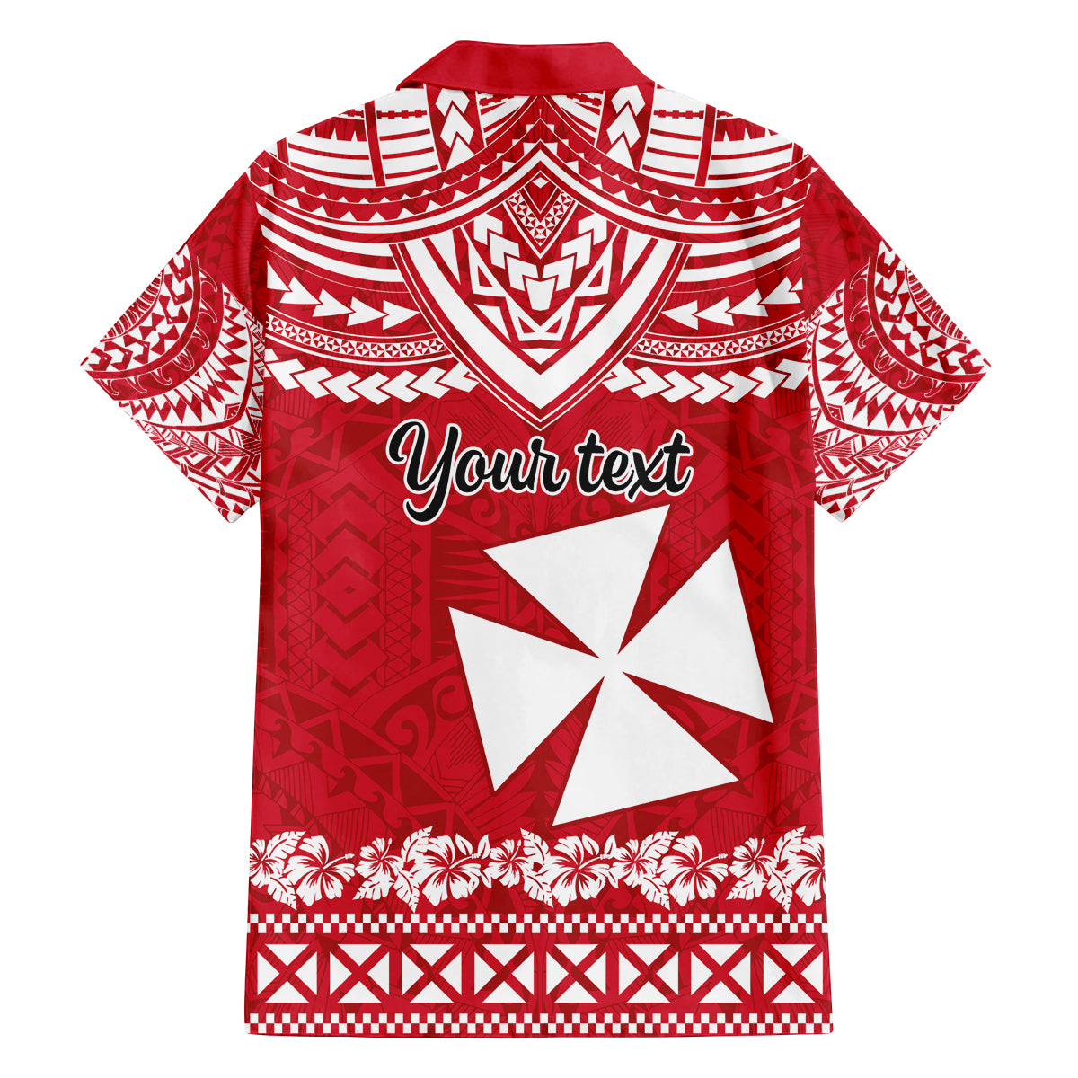 Personalised Wallis and Futuna Christmas Family Matching Off Shoulder Long Sleeve Dress and Hawaiian Shirt Polynesian Tribal LT9 - Polynesian Pride
