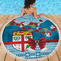 Fijian Tagimoucia Flowers Beach Blanket Christmas Coquette bow