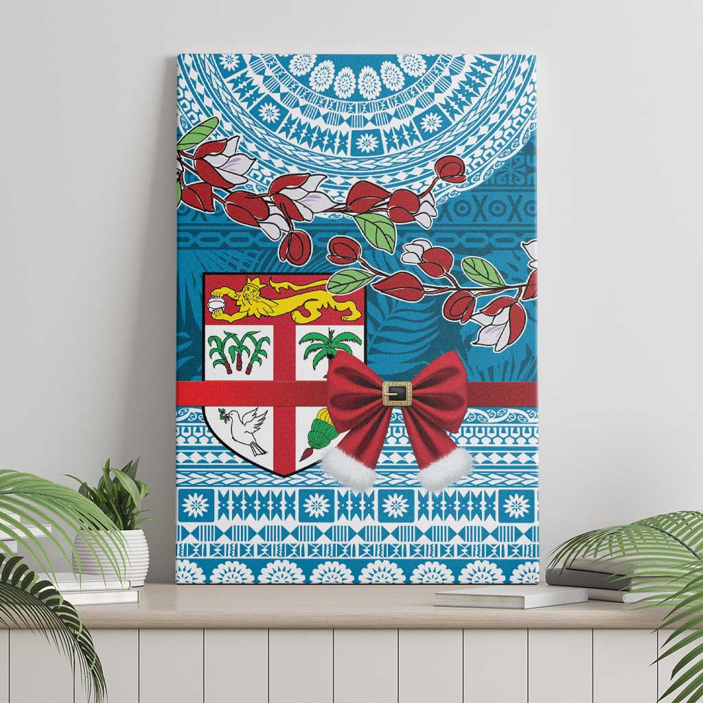 Fijian Tagimoucia Flowers Canvas Wall Art Christmas Coquette bow
