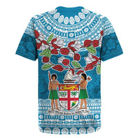 Fijian Tagimoucia Flowers Rugby Jersey Christmas Coquette bow