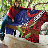 Samoan Ula Fala Flowers Quilt Christmas Santa Belt