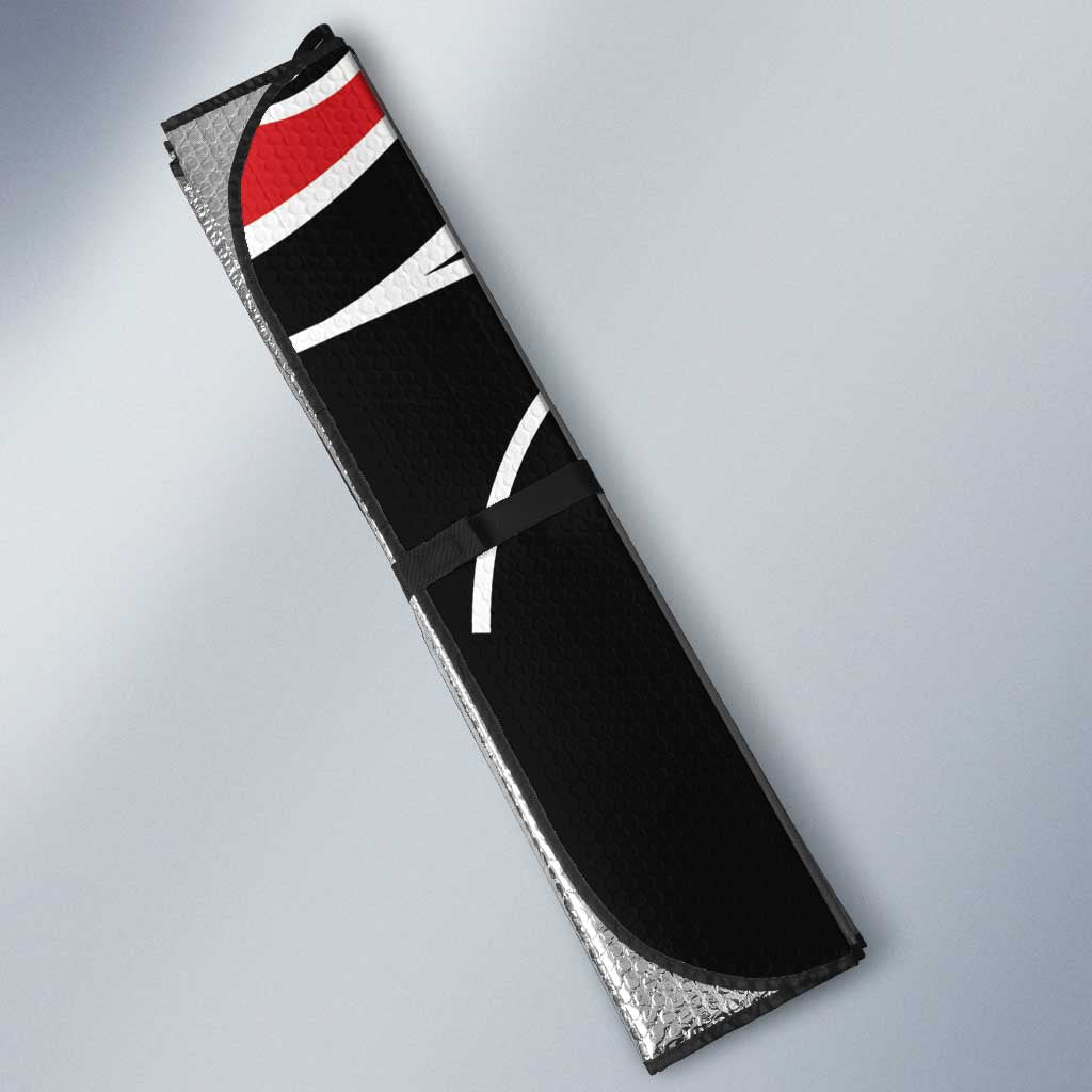 Aotearoa Toitu Te Tiriti Auto Sun Shade New Zealand Stand Together Stand Stronger - Polynesian Pride