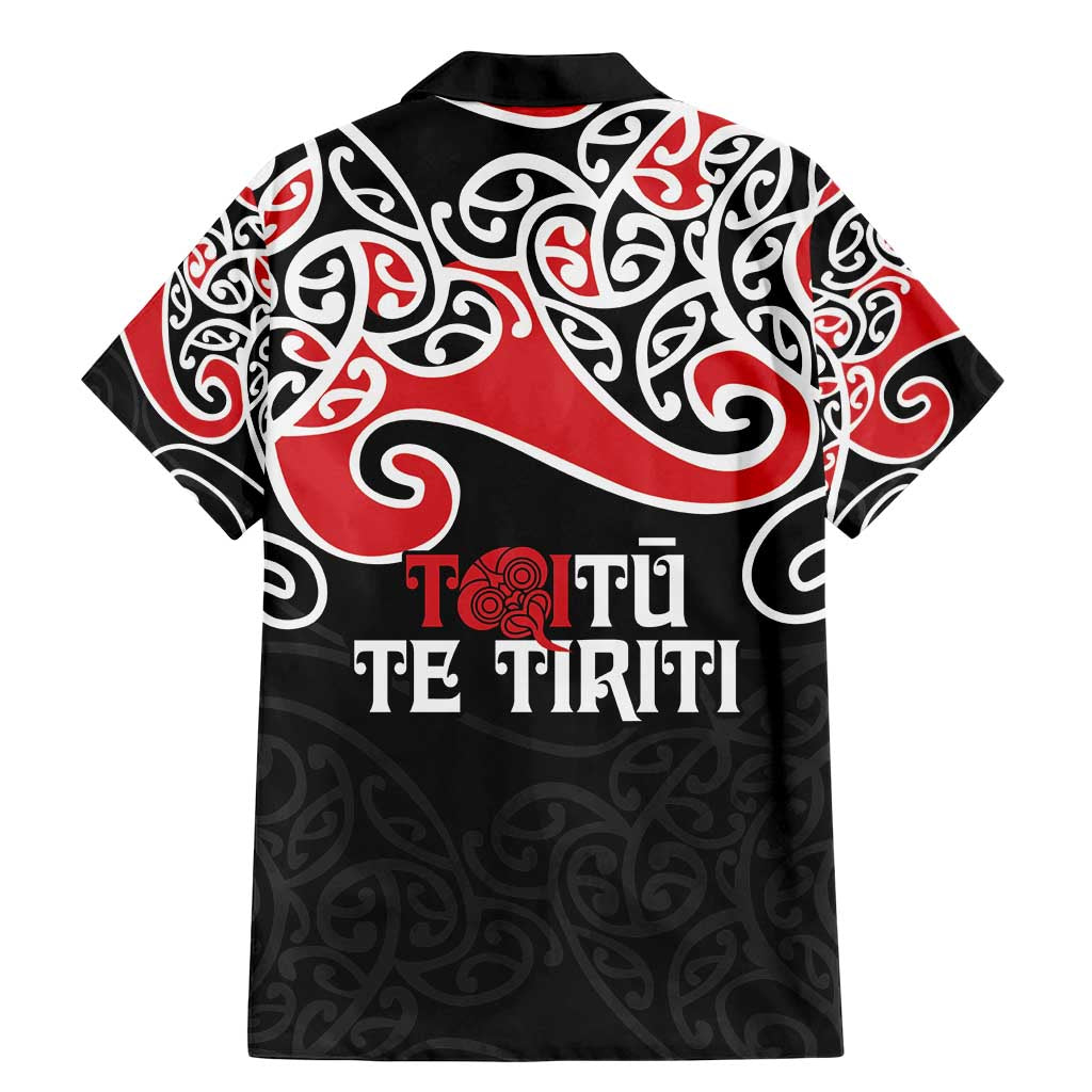 Aotearoa Toitu Te Tiriti Family Matching Mermaid Dress and Hawaiian Shirt New Zealand Stand Together Stand Stronger LT9 - Polynesian Pride