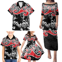 Aotearoa Toitu Te Tiriti Family Matching Puletasi and Hawaiian Shirt New Zealand Stand Together Stand Stronger LT9 - Polynesian Pride