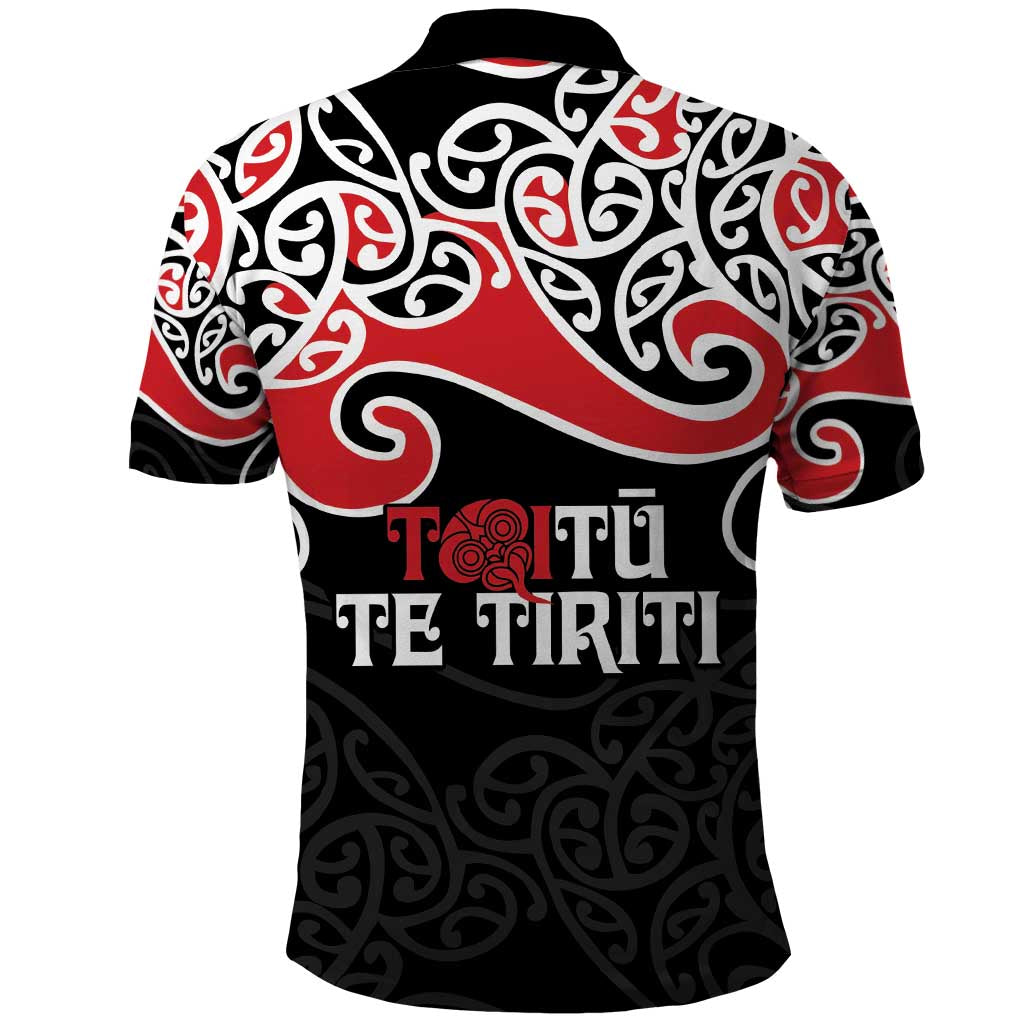 Aotearoa Toitu Te Tiriti Polo Shirt New Zealand Stand Together Stand Stronger