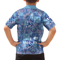 Federated States of Micronesia Merry Christmas Hawaiian Shirt Pacific Patchwork Xmas Vibes - Polynesian Pride
