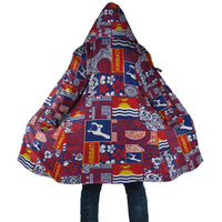 Kiribati Tekeraoi n te Kiritimati Cloak Pacific Patchwork Xmas Vibes - Polynesian Pride