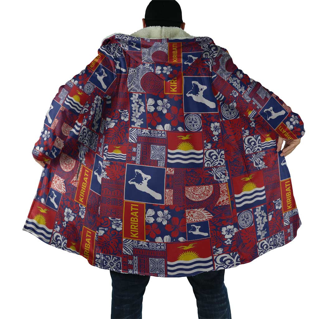 Kiribati Tekeraoi n te Kiritimati Cloak Pacific Patchwork Xmas Vibes - Polynesian Pride