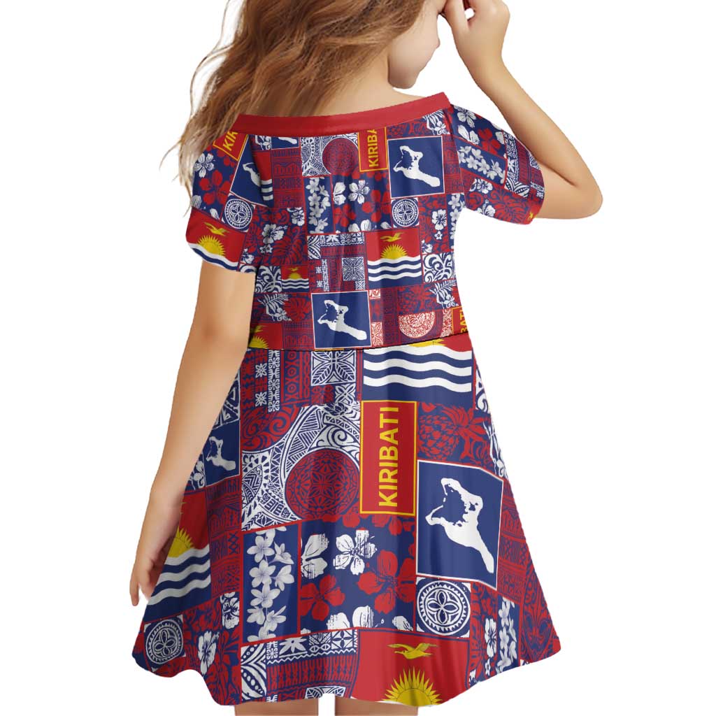 Kiribati Tekeraoi n te Kiritimati Family Matching Mermaid Dress and Hawaiian Shirt Pacific Patchwork Xmas Vibes LT9 - Polynesian Pride
