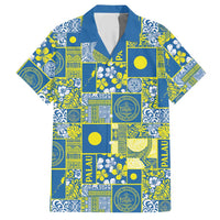 Palau Ungil Kurismas Hawaiian Shirt Pacific Patchwork Xmas Vibes - Polynesian Pride