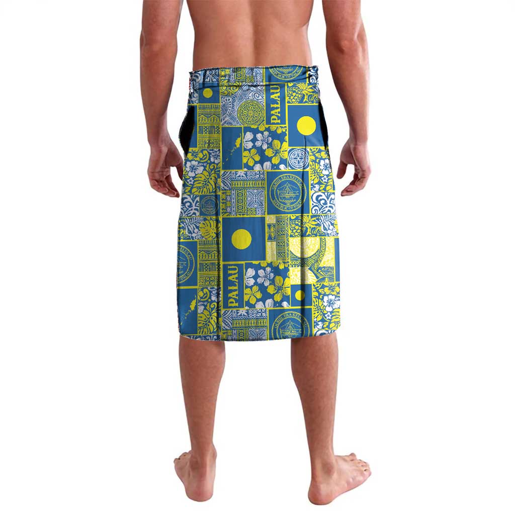 Palau Ungil Kurismas Lavalava Pacific Patchwork Xmas Vibes - Polynesian Pride