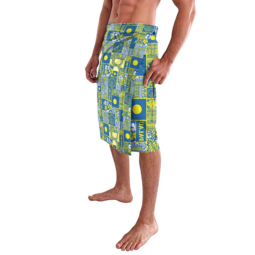 Palau Ungil Kurismas Lavalava Pacific Patchwork Xmas Vibes - Polynesian Pride