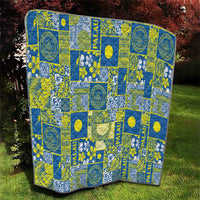 Palau Ungil Kurismas Quilt Pacific Patchwork Xmas Vibes - Polynesian Pride