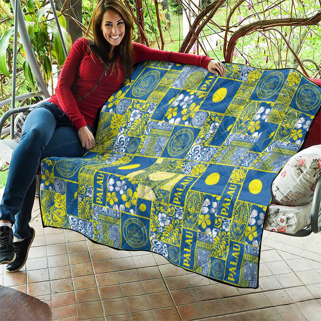 Palau Ungil Kurismas Quilt Pacific Patchwork Xmas Vibes - Polynesian Pride