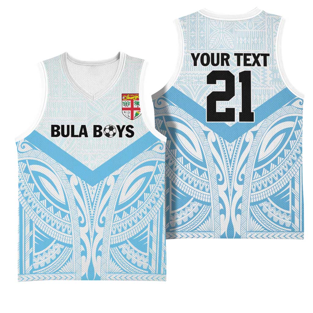 Fiji Football Custom Basketball Jersey Bula Boys Go Champions - Polynesian Pride