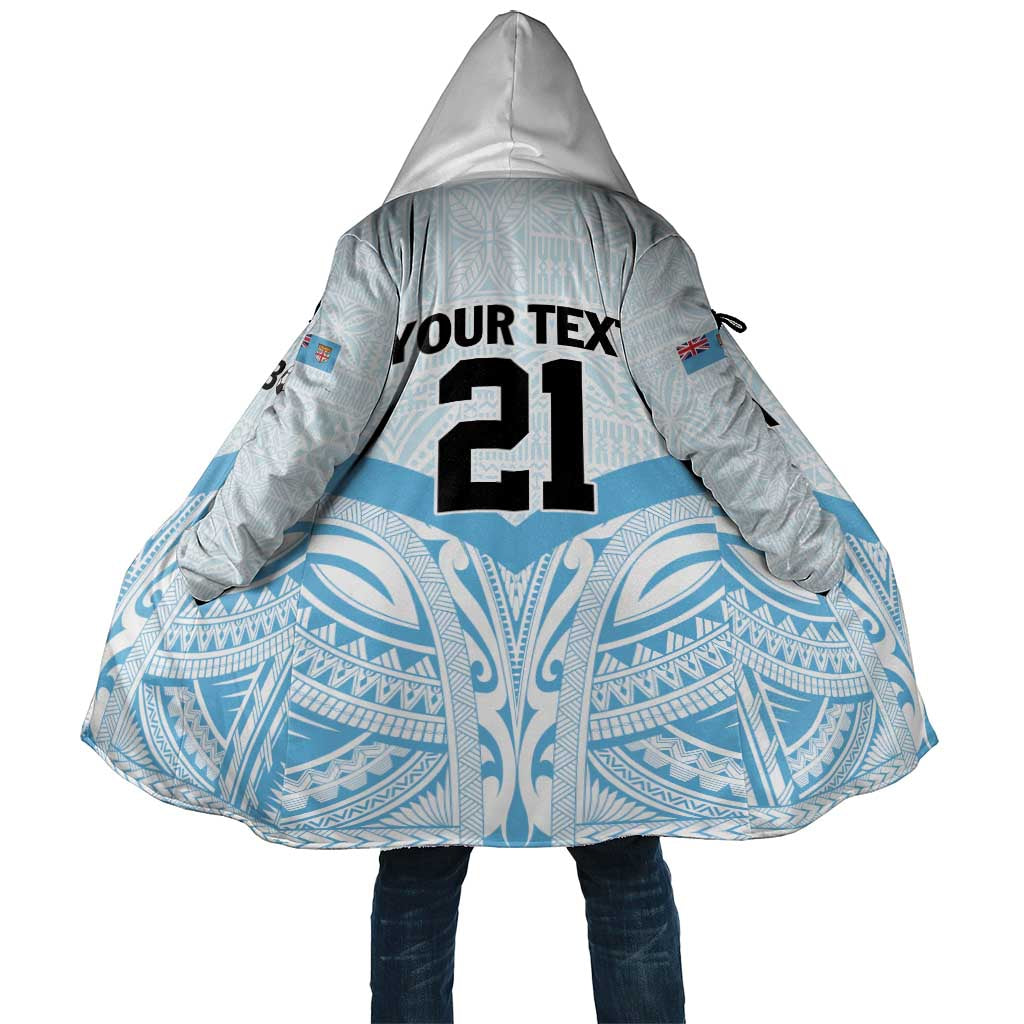 Fiji Football Custom Cloak Bula Boys Go Champions - Polynesian Pride