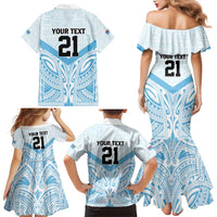 Fiji Football Custom Family Matching Mermaid Dress and Hawaiian Shirt Bula Boys Go Champions LT9 - Polynesian Pride