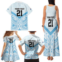 Fiji Football Custom Family Matching Tank Maxi Dress and Hawaiian Shirt Bula Boys Go Champions LT9 - Polynesian Pride