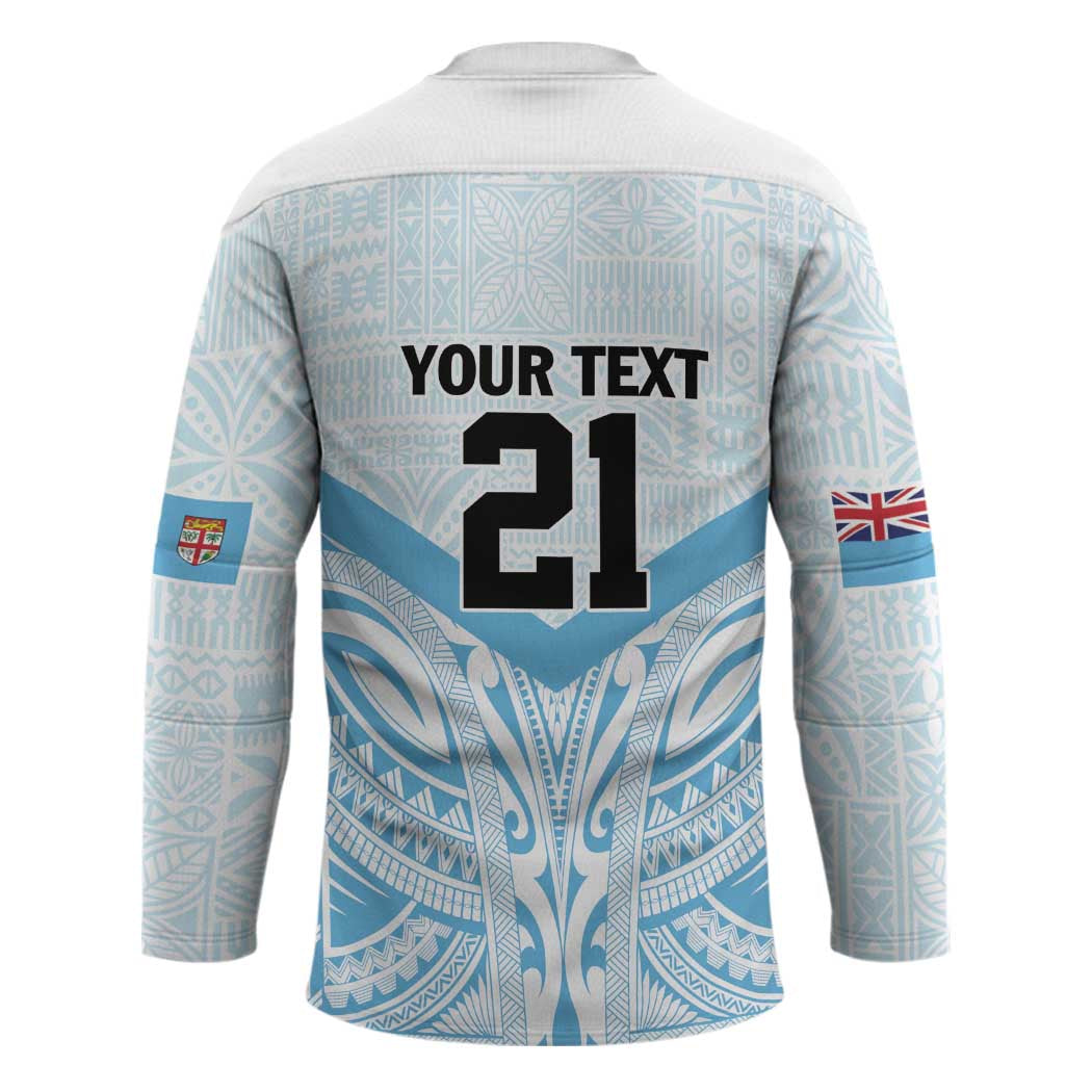 Fiji Football Custom Hockey Jersey Bula Boys Go Champions - Polynesian Pride