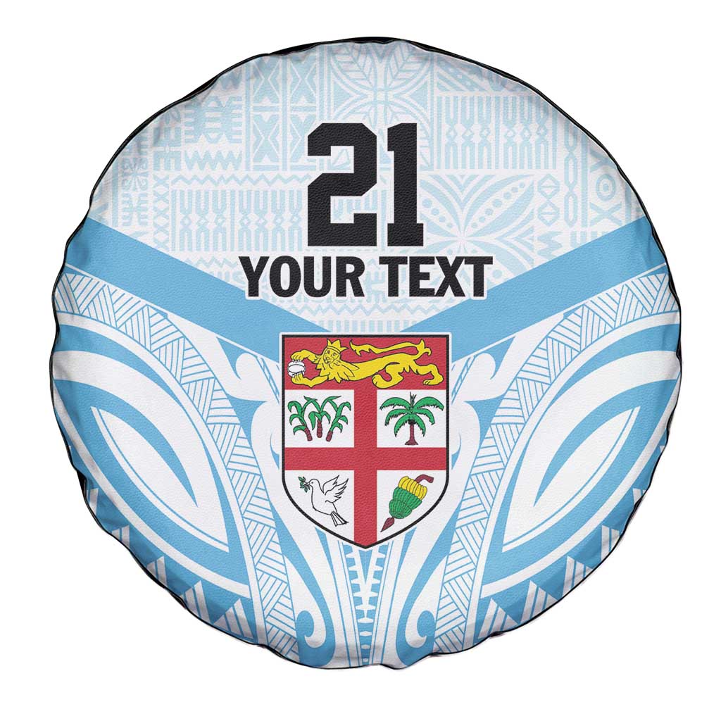 Fiji Football Custom Spare Tire Cover Bula Boys Go Champions LT9 - Polynesian Pride