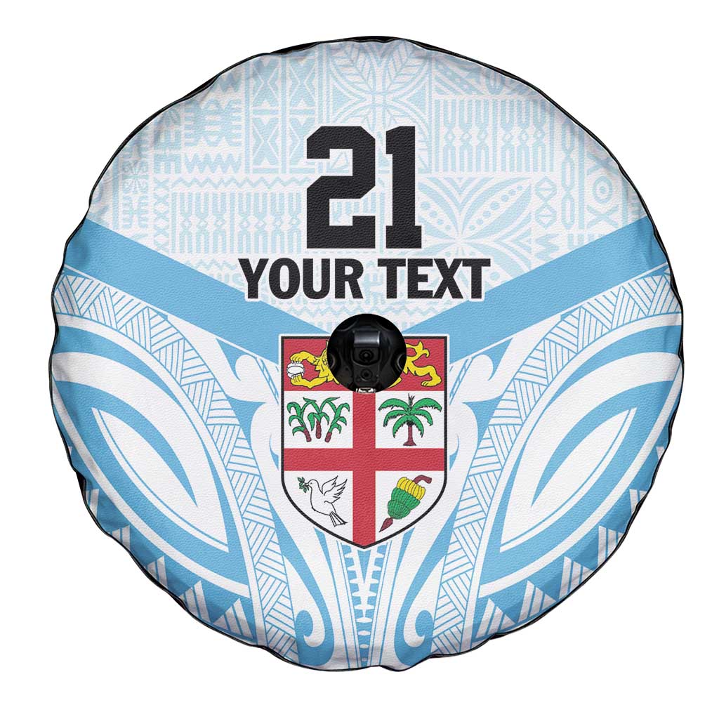 Fiji Football Custom Spare Tire Cover Bula Boys Go Champions LT9 - Polynesian Pride