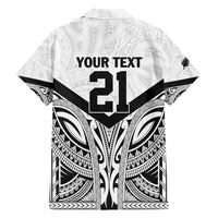 New Zealand Football Custom Hawaiian Shirt All White Fern Go Champions LT9 - Polynesian Pride