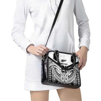 New Zealand Football Custom Shoulder Handbag All White Fern Go Champions