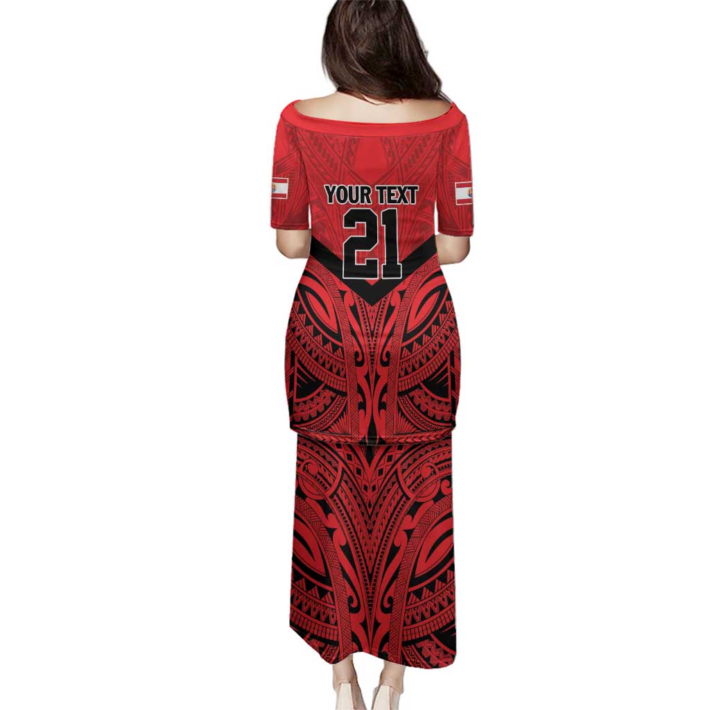 Tahiti Football Custom Family Matching Puletasi and Hawaiian Shirt Toa Aito Go Champions LT9 - Polynesian Pride