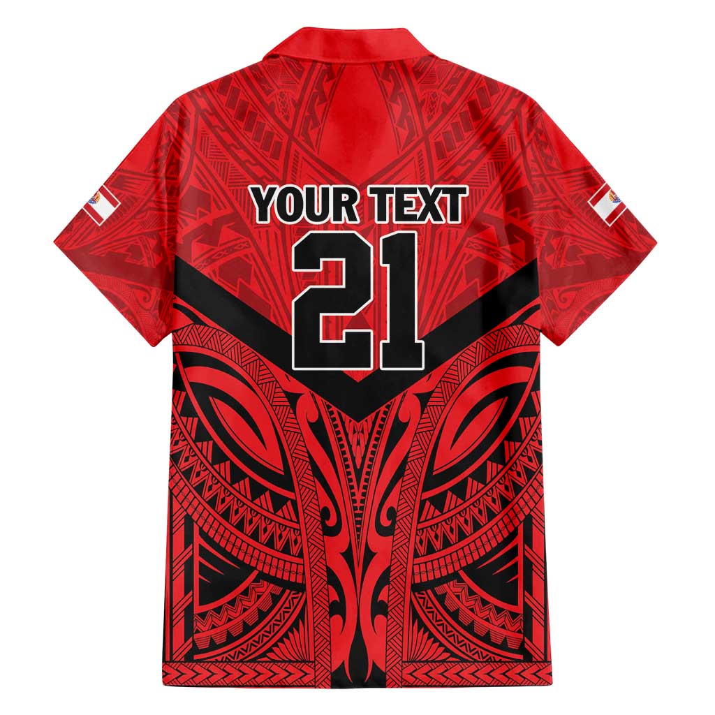 Tahiti Football Custom Family Matching Summer Maxi Dress and Hawaiian Shirt Toa Aito Go Champions LT9 - Polynesian Pride