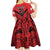 Tahiti Football Custom Kid Short Sleeve Dress Toa Aito Go Champions