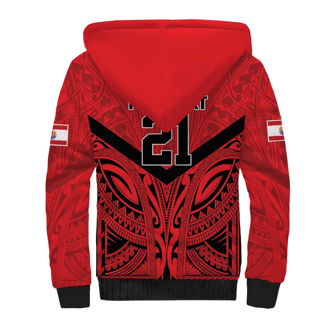 Tahiti Football Custom Sherpa Hoodie Toa Aito Go Champions