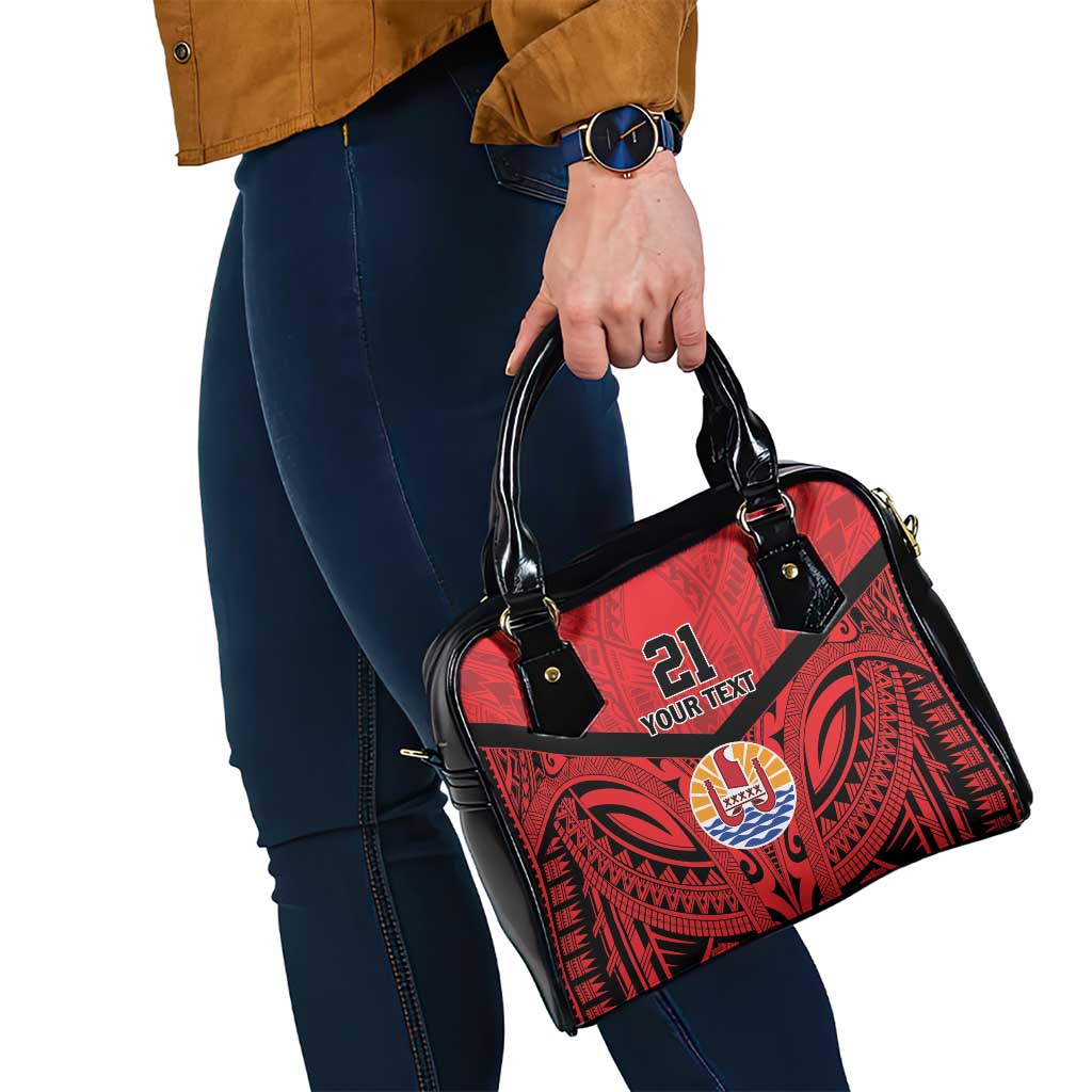 Tahiti Football Custom Shoulder Handbag Toa Aito Go Champions