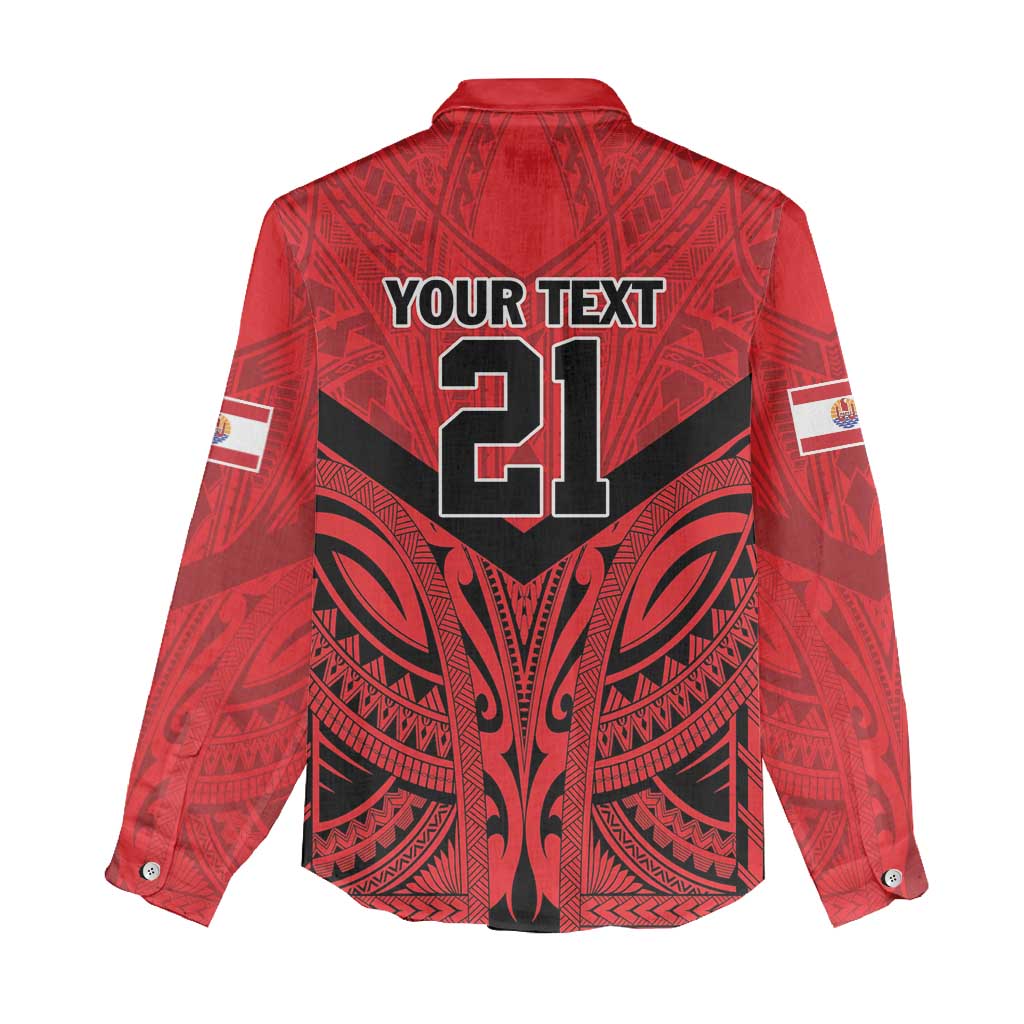 Tahiti Football Custom Women Casual Shirt Toa Aito Go Champions