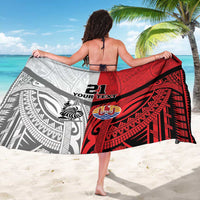 New Caledonia-Tahiti Football Custom Sarong Together Go Champions LT9 - Polynesian Pride