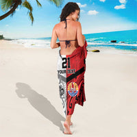 New Caledonia-Tahiti Football Custom Sarong Together Go Champions LT9 - Polynesian Pride