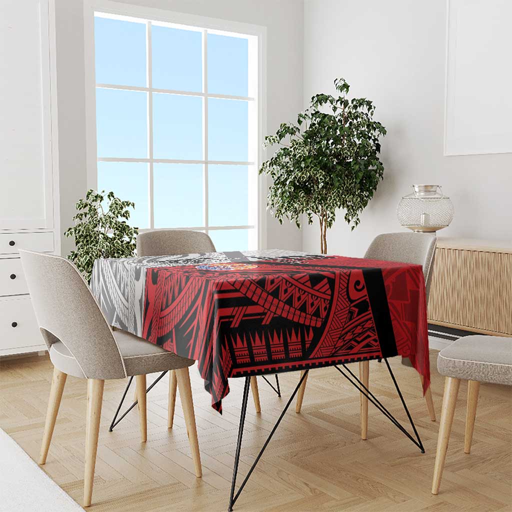 New Caledonia-Tahiti Football Custom Tablecloth Together Go Champions LT9 - Polynesian Pride