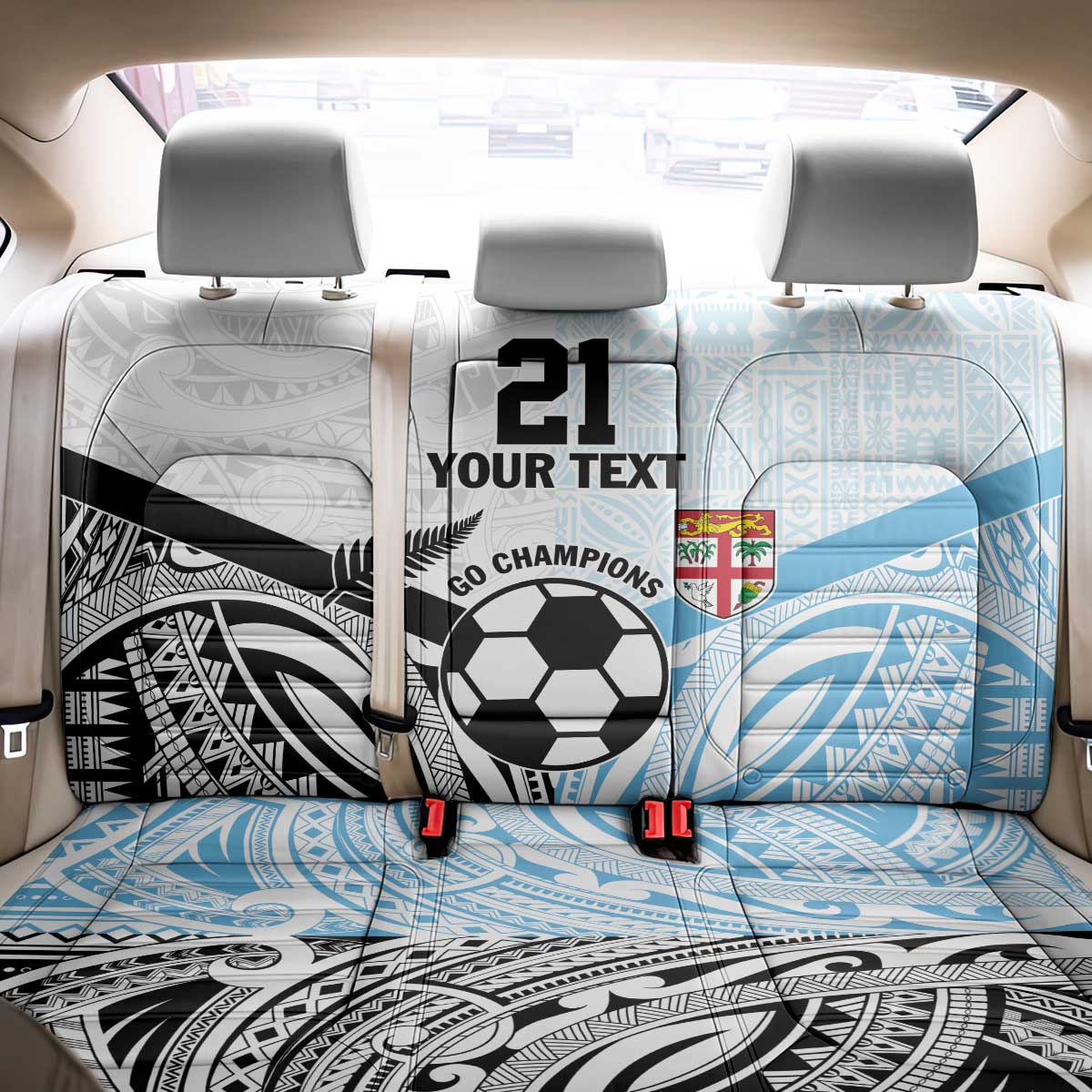 New Zealand-Fiji Football Custom Back Car Seat Cover Together Go Champions LT9 - Polynesian Pride